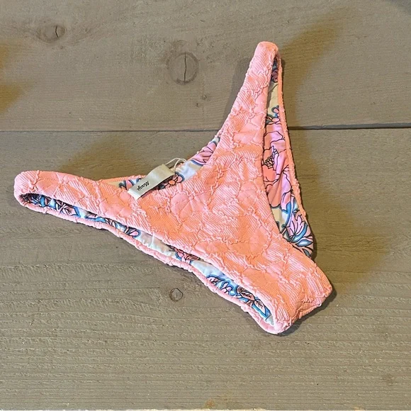 Pink Textured Bikini Set - Picture 6 of 6